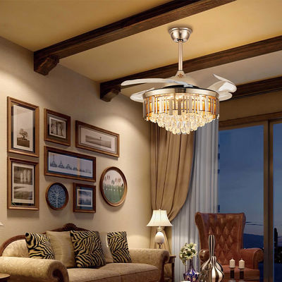 52বিলেডবিহীন LED সিলিং ফ্যান লাইট