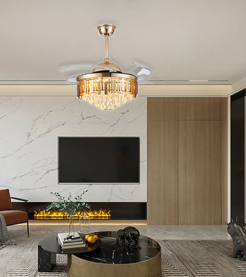 52বিলেডবিহীন LED সিলিং ফ্যান লাইট